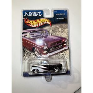 1956 CHEVY PICKUP TRUCK FLASHSIDER HOT WHEELS CRUISERS REDLINE REAL RIDERS 1/64